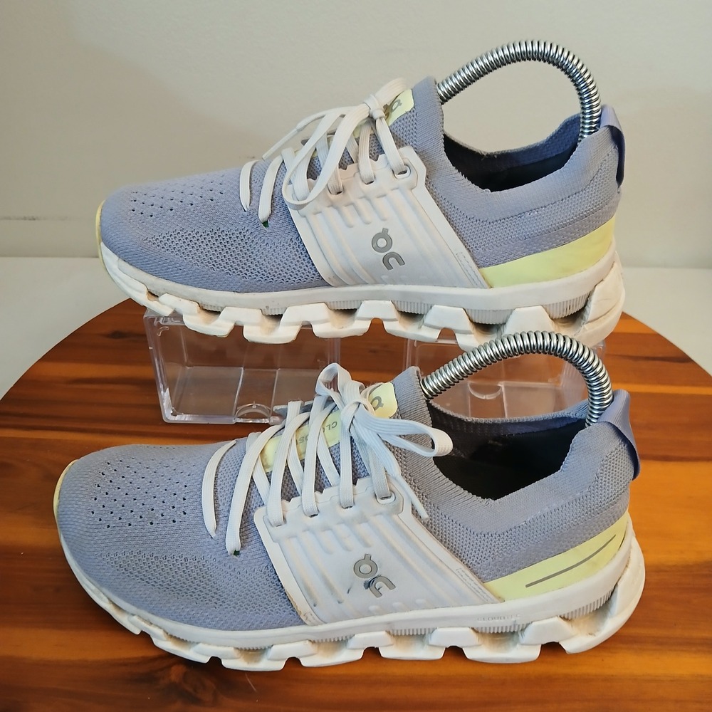 On Cloudswift 3 Women 7 Lavender Yellow Running Shoes Sneakers 3WD10451085